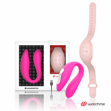 WEARWATCH - VIBRADOR DUAL TECHNOLOGY WATCHME FUCSIA / ROSA - sexbliss - Foto 1