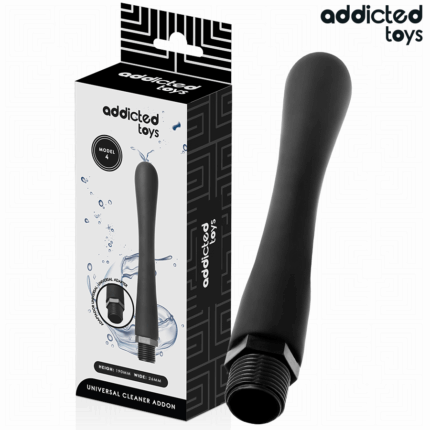 ADDICTED TOYS - LIMPIADOR ANAL CON ADAPTADOR UNIVERSAL MODELO 4 - sexbliss - Foto 1