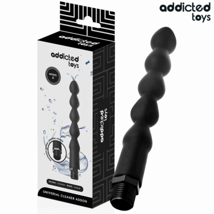 ADDICTED TOYS - LIMPIADOR ANAL CON ADAPTADOR UNIVERSAL MODELO 6 - sexbliss - Foto 1