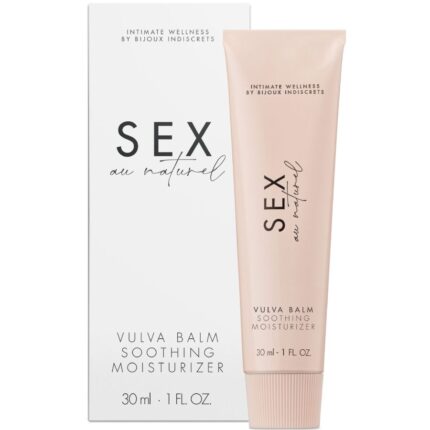 BIJOUX INDISCRETS - SEX AU NATUREL BÁLSAMO HIDRATANTE Y CALMANTE VAGINAL 30 ML - sexbliss - Foto 1