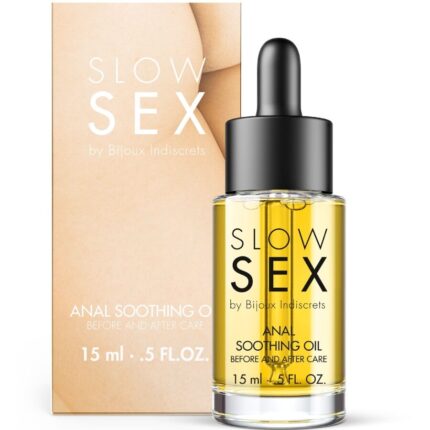 BIJOUX INDISCRETS - SLOW SEX ACEITE ANAL CALMANTE 15 ML - sexbliss - Foto 1