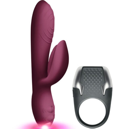CLIMAXIMUM - LAMOUR KIT VIBRADOR RABBIT + ANILLO PENE LED - sexbliss - Foto 1