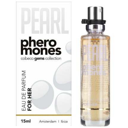COBECO - PEARL PHEROMONES PERFUME FEROMONAS FEMENINO 15 ML - sexbliss - Foto 1