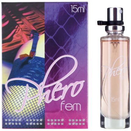 COBECO - PHEROFEM PERFUME DE FEROMONAS FEMENINO 15ML - sexbliss - Foto 1