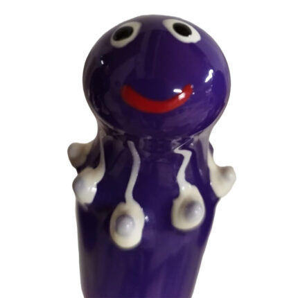 CONDOMERIE - PRESERVATIVO DECORATIVO PINTADO A MANO PULPO MORADO - sexbliss - Foto 1