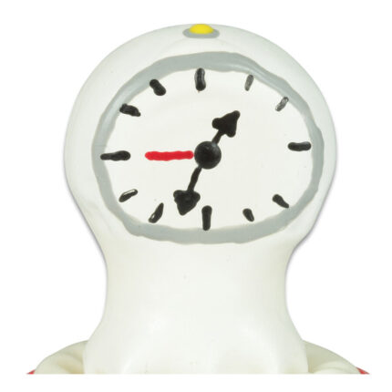 CONDOMERIE - PRESERVATIVO DECORATIVO PINTADO A MANO RELOJ - sexbliss - Foto 1