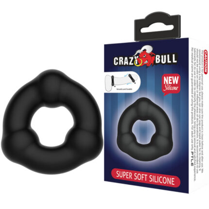 CRAZY BULL - ANILLO SILICONA CON NODULOS - sexbliss - Foto 1