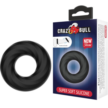 CRAZY BULL - ANILLO SILICONA ESPIRAL - sexbliss - Foto 1