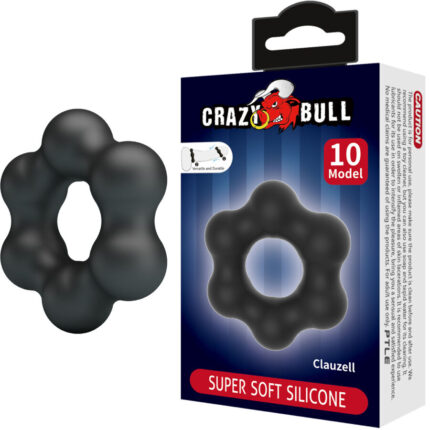 CRAZY BULL - CLAUZELL ANILLO SILICONA MODELO 10 - sexbliss - Foto 1