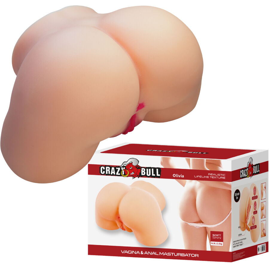 CRAZY BULL - OLIVIA TRASERO FEMENINO REALISTA VAGINA Y ANAL 5.5 KG - Foto 1 CRAZY BULL - OLIVIA TRASERO FEMENINO REALISTA VAGINA Y ANAL 5.5 KG - sexbliss - Foto 1