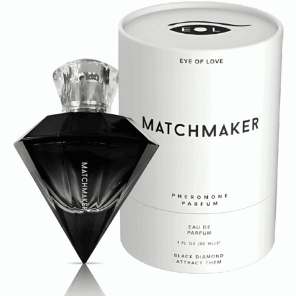 EYE OF LOVE - MATCHMAKER BLACK DIAMOND PERFUME FEROMONAS PARA AMBOS 30 ML - sexbliss - Foto 1