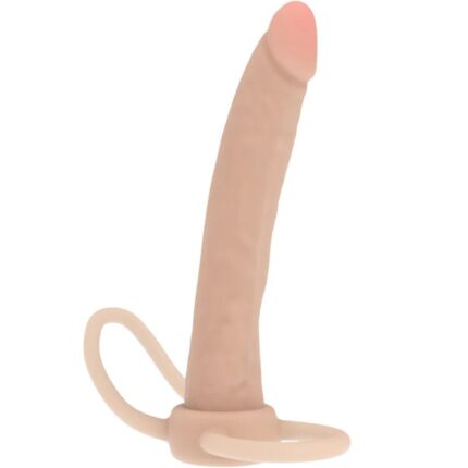 GET REAL - DOUBLE TROUBLE PENETRADOR ANAL SILICONA 16 CM - sexbliss - Foto 1