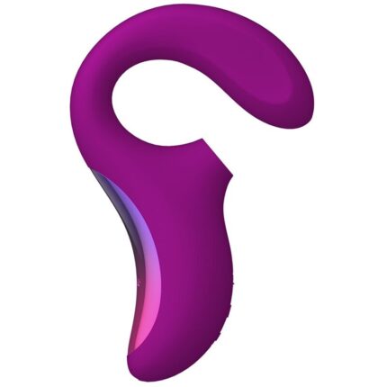 LELO - ENIGMA DOBLE ESTIMULACIÓN SUCCION MASAJEADOR MORADO - sexbliss - Foto 1