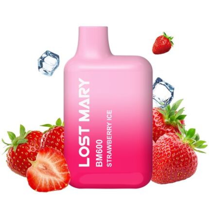 LOST MARY - BM600 VAPER NICOTINA 2% DESECHABLE SABOR FRESA HELADA - sexbliss - Foto 1
