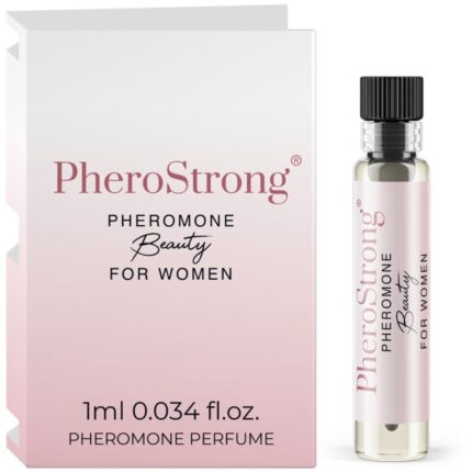 PHEROSTRONG - PERFUME CON FEROMONAS BEAUTY PARA MUJER 1 ML - sexbliss - Foto 1