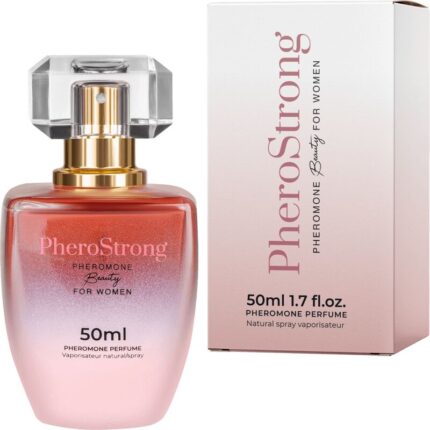 PHEROSTRONG - PERFUME CON FEROMONAS BEAUTY PARA MUJER 50 ML - sexbliss - Foto 1