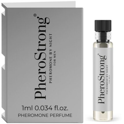 PHEROSTRONG - PERFUME CON FEROMONAS BY NIGHT PARA HOMBRE 1 ML - sexbliss - Foto 1