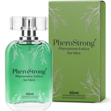 PHEROSTRONG - PERFUME CON FEROMONAS ENTICE PARA HOMBRE 50 ML - sexbliss - Foto 1
