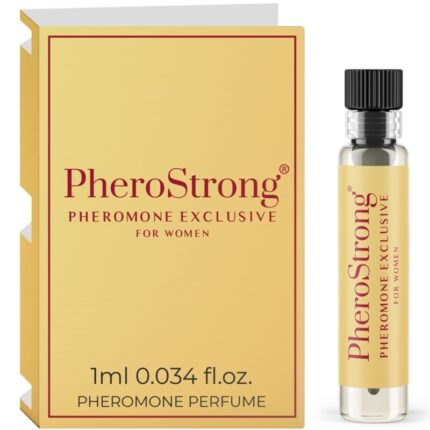 PHEROSTRONG - PERFUME CON FEROMONAS EXCLUSIVE PARA MUJER 1 ML - sexbliss - Foto 1