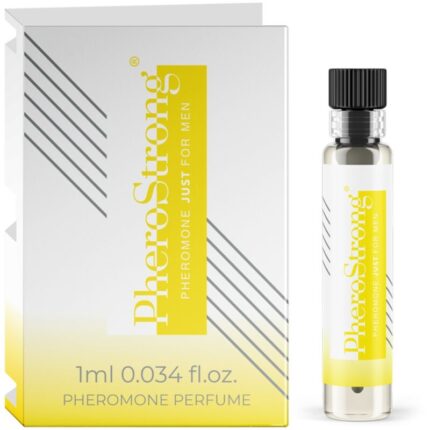 PHEROSTRONG - PERFUME CON FEROMONAS JUST PARA HOMBRE 1 ML - sexbliss - Foto 1