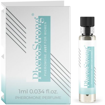 PHEROSTRONG - PERFUME CON FEROMONAS JUST PARA MUJER 1 ML - sexbliss - Foto 1