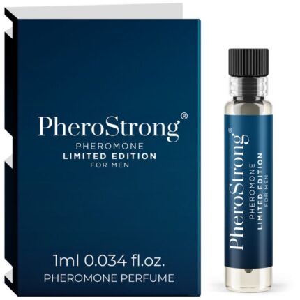 PHEROSTRONG - PERFUME CON FEROMONAS LIMITED EDITION PARA HOMBRE 1 ML - sexbliss - Foto 1