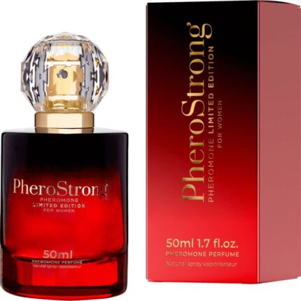 PHEROSTRONG - PERFUME CON FEROMONAS LIMITED EDITION PARA MUJER 50 ML - sexbliss - Foto 1