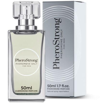 PHEROSTRONG - PERFUME CON FEROMONAS ONLY PARA HOMBRE 50 ML - sexbliss - Foto 1