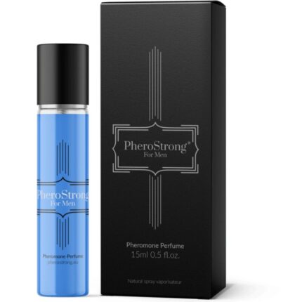 PHEROSTRONG - PERFUME CON FEROMONAS PARA HOMBRE 15 ML - sexbliss - Foto 1