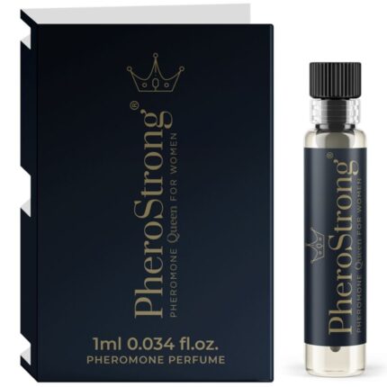 PHEROSTRONG - PERFUME CON FEROMONAS QUEEN PARA MUJER 1 ML - sexbliss - Foto 1