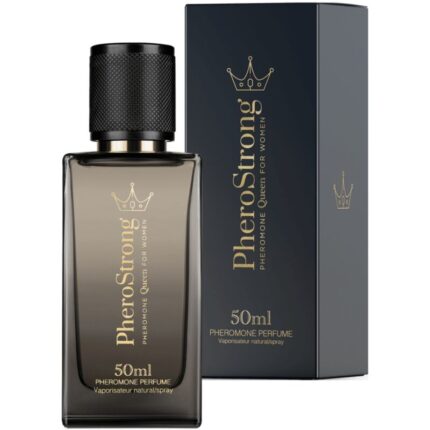 PHEROSTRONG - PERFUME CON FEROMONAS QUEEN PARA MUJER 50 ML - sexbliss - Foto 1