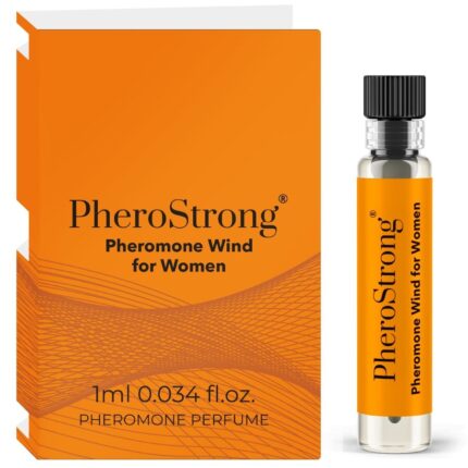 PHEROSTRONG - PERFUME CON FEROMONAS WIND PARA MUJER 1 ML - sexbliss - Foto 1