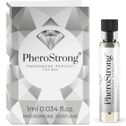 PHEROSTRONG - PERFUME FEROMONAS PERFECT PARA HOMBRE 1 ML - sexbliss - Foto 1