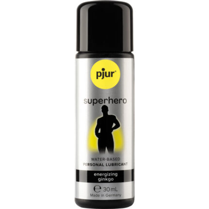 PJUR - SUPERHERO LUBRICANTE ENERGIZANTE GINKGO 30 ML - sexbliss - Foto 1
