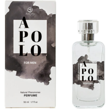 SECRETPLAY - APOLO PERFUME FEROMONAS HOMBRE SPRAY 50 ML - sexbliss - Foto 1