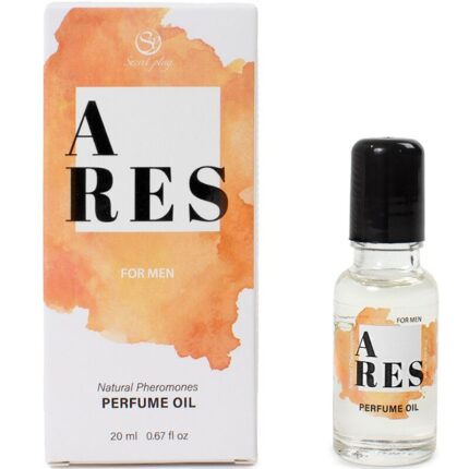 SECRETPLAY - ARES PERFUME NATURAL FEROMONAS EN ACEITE PARA HOMBRE 20 ML - sexbliss - Foto 1