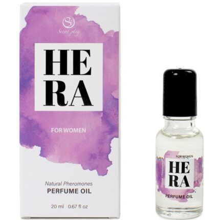 SECRETPLAY - HERA PERFUME NATURAL FEROMONAS EN ACEITE PARA MUJER 20 ML - sexbliss - Foto 1