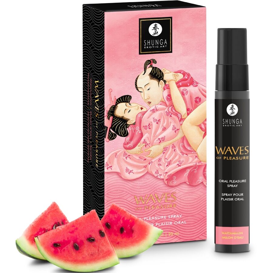 SHUNGA - WAVES PLEASURE SPRAY ORAL SEDUCTOR SANDÍA 20 ML - Foto 1 SHUNGA - WAVES PLEASURE SPRAY ORAL SEDUCTOR SANDÍA 20 ML - sexbliss - Foto 1