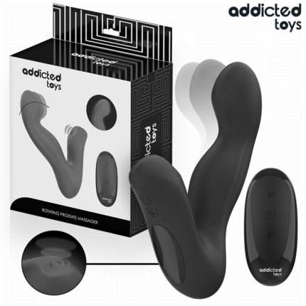ADDICTED TOYS - MASAJEADOR PROSTÁTICO OSCILANTE CON MODO PULSACIONES CONTROL REMOTO - sexbliss - Foto 1