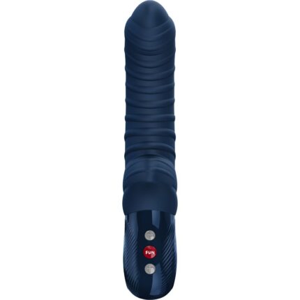 FUN FACTORY - TIGER VIBRADOR PUNTO G AZUL OSCURO - sexbliss - Foto 1