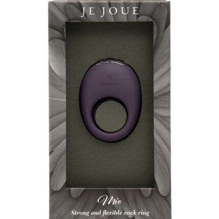 JE JOUE - MIO ANILLO PARA EL PENE VIBRADOR FUERTE Y FLEXIBLE MORADO - sexbliss - Foto 1