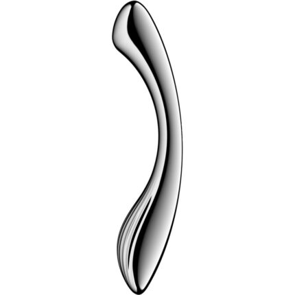 SATISFYER - PURE GRAVITY 1 DILDO ACERO INOXIDABLE DOBLE USO - sexbliss - Foto 1