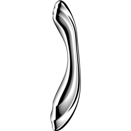 SATISFYER - PURE GRAVITY 2 DILDO ACERO INOXIDABLE DOBLE USO - sexbliss - Foto 1