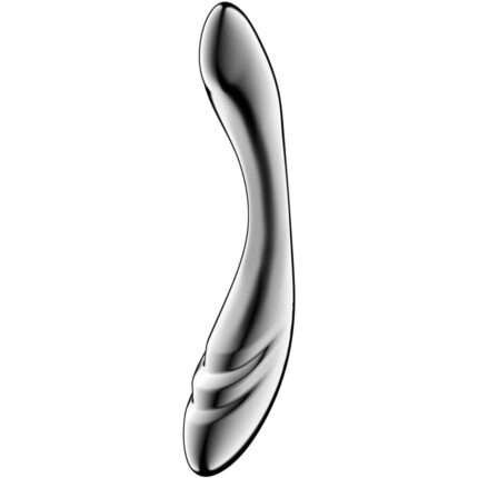 SATISFYER - PURE GRAVITY 3 DILDO ACERO INOXIDABLE DOBLE USO - sexbliss - Foto 1