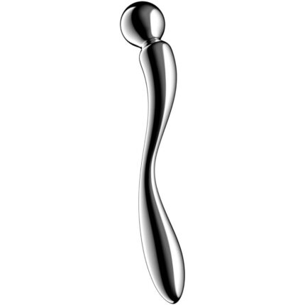 SATISFYER - STAR FORCE 2 DILDO ACERO INOXIDABLE DOBLE USO - sexbliss - Foto 1