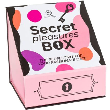 SECRET PLAY - CAJA DE PLACERES PARA PAREJAS DADOS + BALA VIBRADORA + PLUMERO - sexbliss - Foto 1