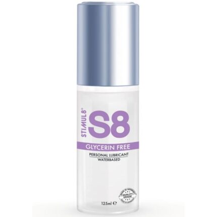 STIMUL8 - LUBRICANTE BASE DE AGUA LIBRE DE GLICERINA 125 ML - sexbliss - Foto 1