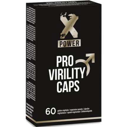 XPOWER - PRO VIRILITY CÁPSULAS VITALIDAD Y VIRILIDAD 60 UNIDADES - sexbliss - Foto 1