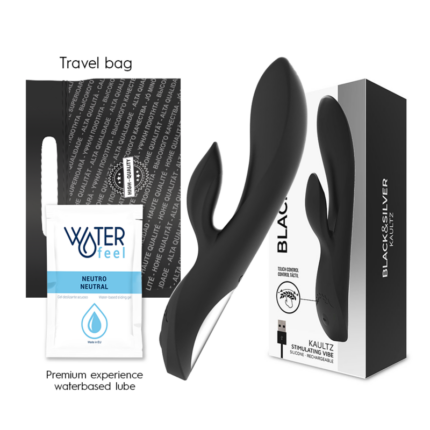 BLACK&SILVER - KAULTZ VIBRADOR CONTROL TOUCH - sexbliss - Foto 1