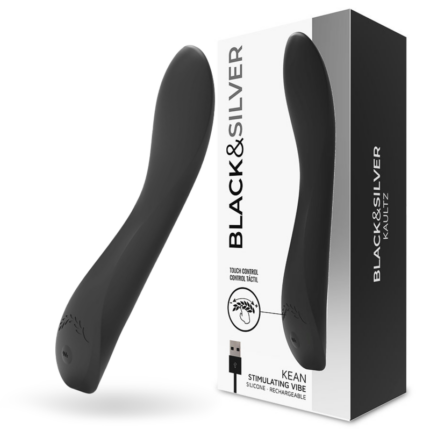 BLACK&SILVER - KEAN VIBRADOR TOUCH CONTROL - sexbliss - Foto 1